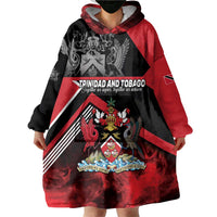 Personalized Trinidad and Tobago Wearable Blanket Hoodie Unique Style