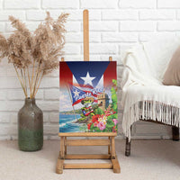 Puerto Rico Coqui Frog Canvas Wall Art Happy Emancipation Day