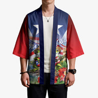 Puerto Rico Coqui Frog Kimono Happy Emancipation Day
