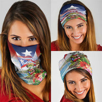 Puerto Rico Coqui Frog Neck Gaiter Happy Emancipation Day