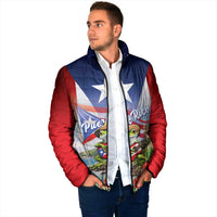 Puerto Rico Coqui Frog Padded Jacket Happy Emancipation Day