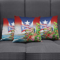Puerto Rico Coqui Frog Pillow Cover Happy Emancipation Day