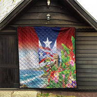 Puerto Rico Coqui Frog Quilt Happy Emancipation Day