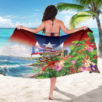 Puerto Rico Coqui Frog Sarong Happy Emancipation Day