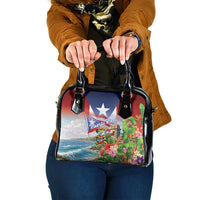 Puerto Rico Coqui Frog Shoulder Handbag Happy Emancipation Day