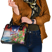 Puerto Rico Coqui Frog Shoulder Handbag Happy Emancipation Day