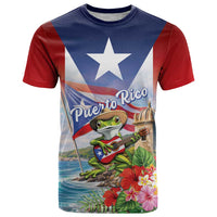 Puerto Rico Coqui Frog T Shirt Happy Emancipation Day