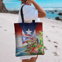 Puerto Rico Coqui Frog Tote Bag Happy Emancipation Day