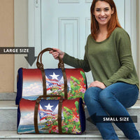 Puerto Rico Coqui Frog Travel Bag Happy Emancipation Day