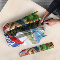 Puerto Rico Coqui Frog Umbrella Happy Emancipation Day