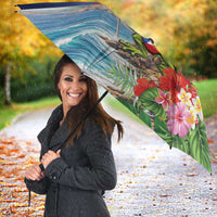 Puerto Rico Coqui Frog Umbrella Happy Emancipation Day