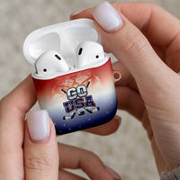 USA Ice Hockey Team AirPods Case Go USA Unique Style
