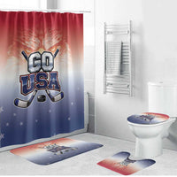 USA Ice Hockey Team Bathroom Set Go USA Unique Style