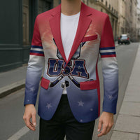 Custom USA Ice Hockey Team Blazer Go USA Unique Style