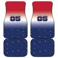 Custom USA Ice Hockey Team Car Mats Go USA Unique Style