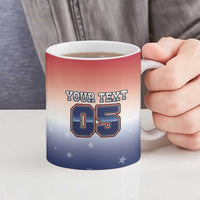 Custom USA Ice Hockey Team Ceramic Mug Go USA Unique Style