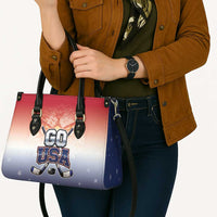 USA Ice Hockey Team Leather Bag Go USA Unique Style