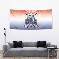 USA Ice Hockey Team Tapestry Go USA Unique Style