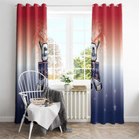 USA Ice Hockey Team Window Curtain Go USA Unique Style