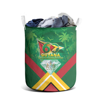 Guyana 60th Independence Diamond Jubilee Laundry Basket