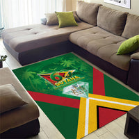 Guyana 60th Independence Diamond Jubilee Area Rug