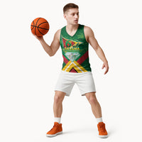 Guyana 60th Independence Diamond Jubilee Basketball Jersey