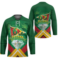 Guyana 60th Independence Diamond Jubilee Hockey Jersey