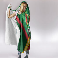 Guyana 60th Independence Diamond Jubilee Hooded Blanket