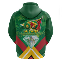 Guyana 60th Independence Diamond Jubilee Hoodie