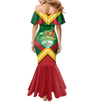 Guyana 60th Independence Diamond Jubilee Mermaid Dress
