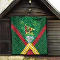 Guyana 60th Independence Diamond Jubilee Quilt
