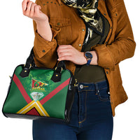 Guyana 60th Independence Diamond Jubilee Shoulder Handbag