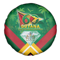 Guyana 60th Independence Diamond Jubilee Spare Tire Cover