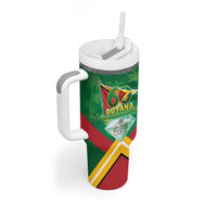 Guyana 60th Independence Diamond Jubilee Tumbler With Handle