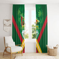 Guyana 60th Independence Diamond Jubilee Window Curtain