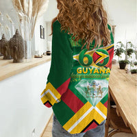 Guyana 60th Independence Diamond Jubilee Women Casual Shirt
