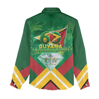 Guyana 60th Independence Diamond Jubilee Women Casual Shirt