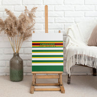 Zimbabwe Rugby Canvas Wall Art Sables National Pride