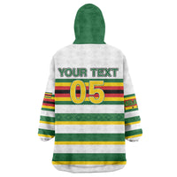 Zimbabwe Rugby Custom Kid Wearable Blanket Hoodie Sables National Pride