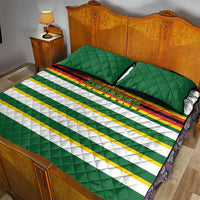 Zimbabwe Rugby Quilt Bed Set Sables National Pride