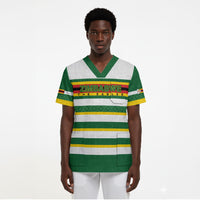 Zimbabwe Rugby Custom Scrub Top Sables National Pride