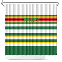Zimbabwe Rugby Shower Curtain Sables National Pride