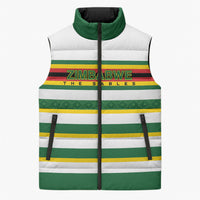 Zimbabwe Rugby Custom Sleeveless Puffer Jacket Sables National Pride