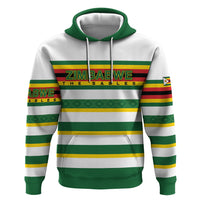 Zimbabwe Rugby Custom Zip Hoodie Sables National Pride