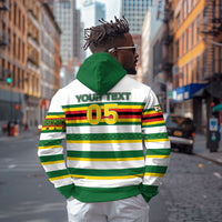 Zimbabwe Rugby Custom Zip Hoodie Sables National Pride
