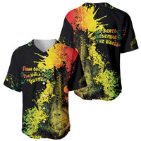 Afro Music Pride Baseball Jersey From Our Roots The World Finds Rhythm - Wonder Print Shop