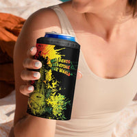 Afro Music Pride 4 in 1 Can Cooler Tumbler From Our Roots The World Finds Rhythm - Wonder Print Shop