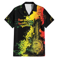 Afro Music Pride Family Matching Mermaid Dress and Hawaiian Shirt From Our Roots The World Finds Rhythm - Wonder Print Shop