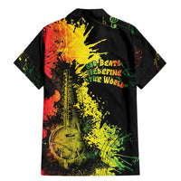 Afro Music Pride Family Matching Mermaid Dress and Hawaiian Shirt From Our Roots The World Finds Rhythm - Wonder Print Shop