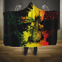 Afro Music Pride Hooded Blanket From Our Roots The World Finds Rhythm - Wonder Print Shop